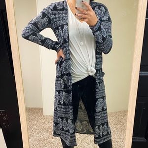 Agnes & Dora Paisley Duster